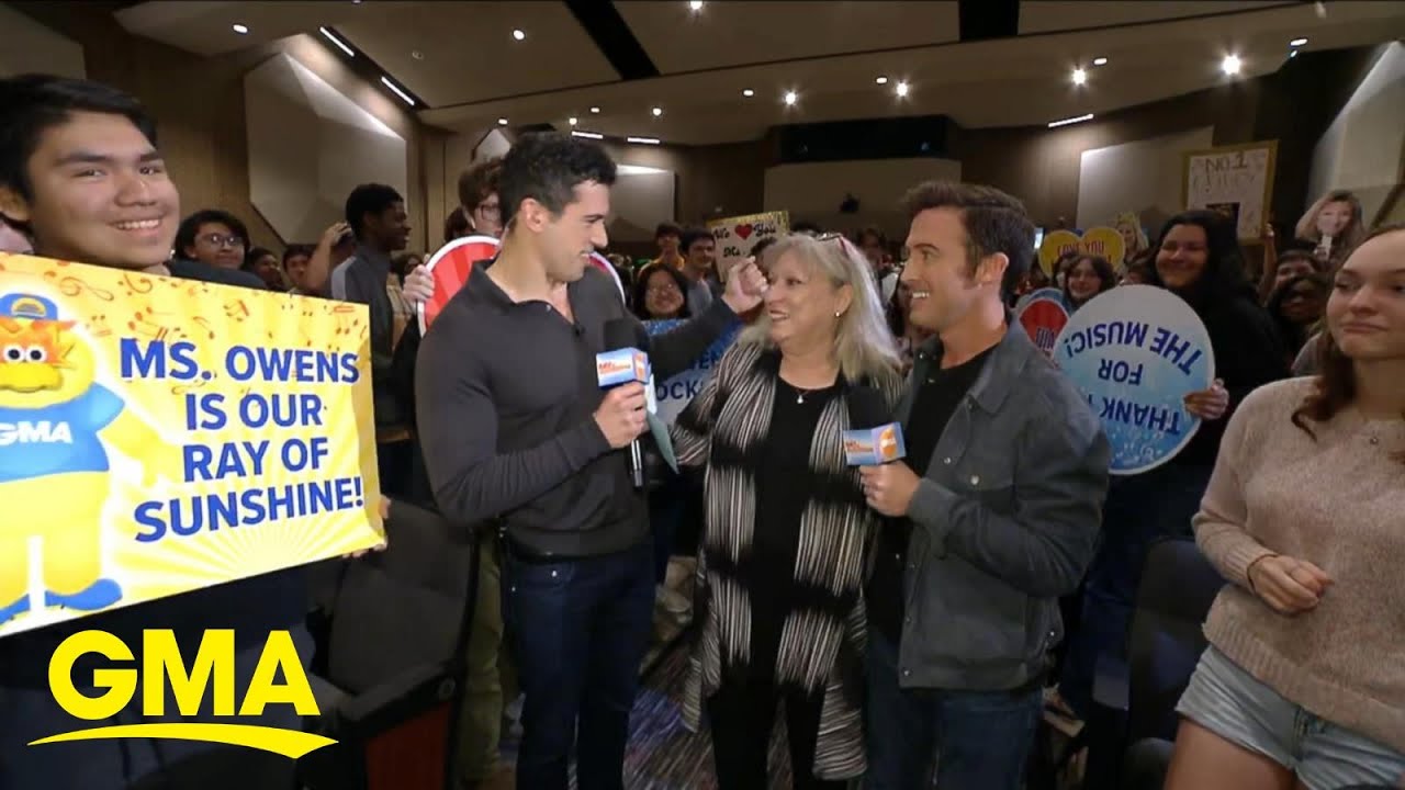 'GMA' surprises choir teacher in Texas