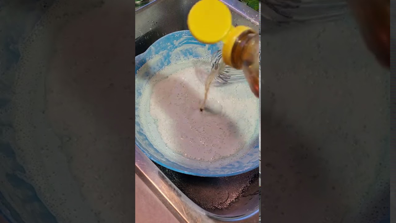 Comet & Pinesol whisk making paste asmr
