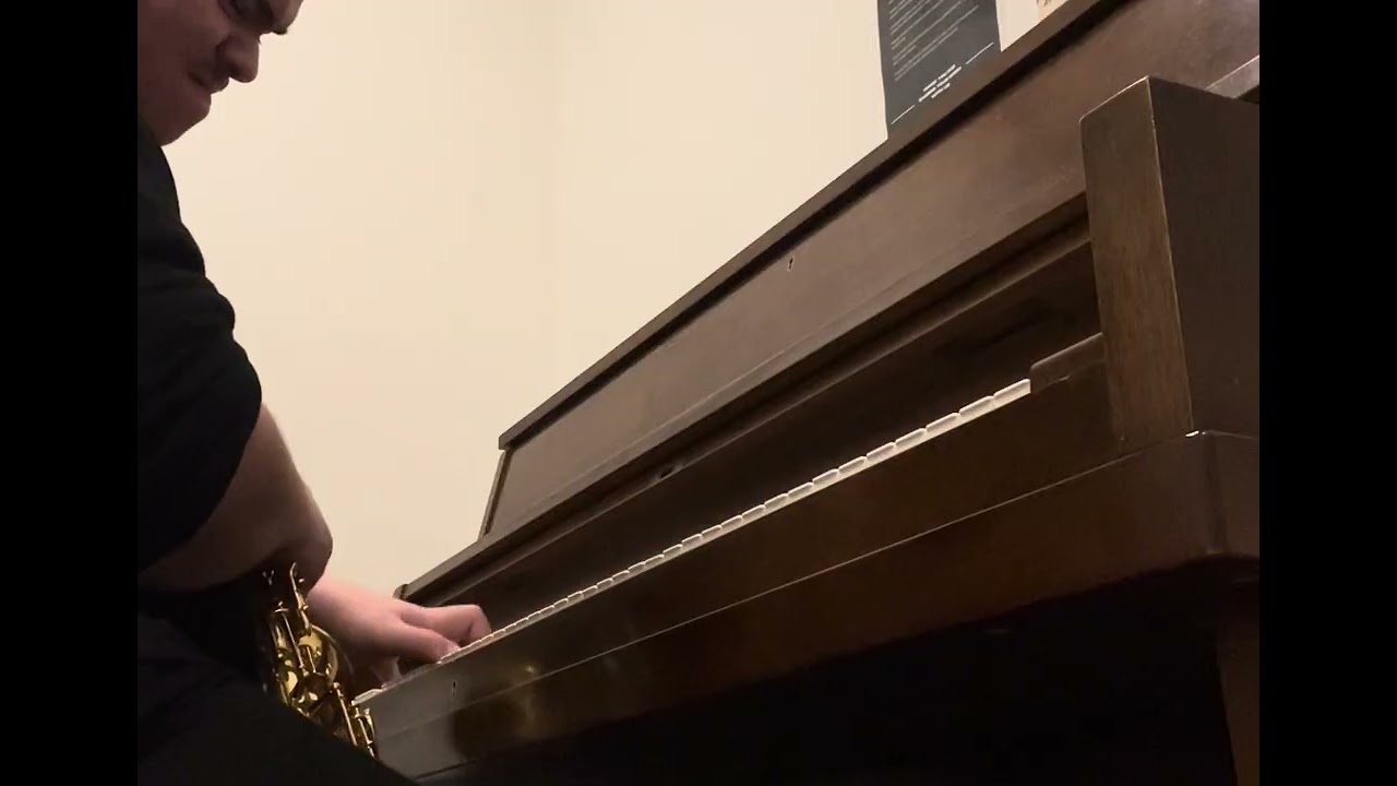 piano & saxophone composition
