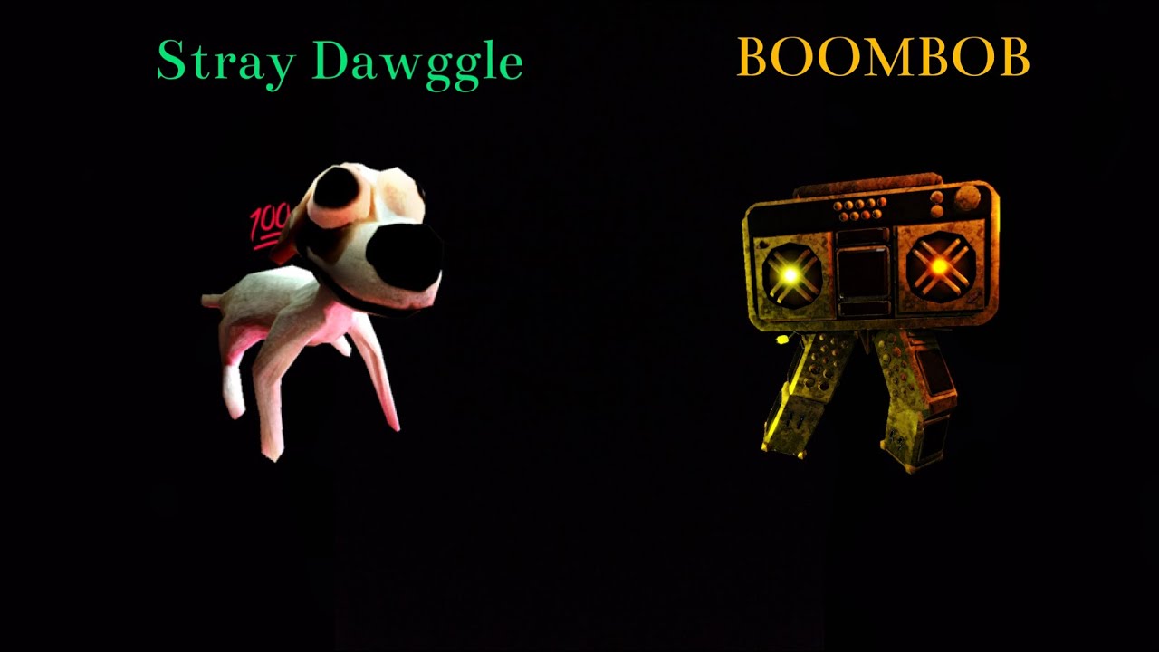 Stray Dawggle vs BOOMBOB [Roblox Bear]