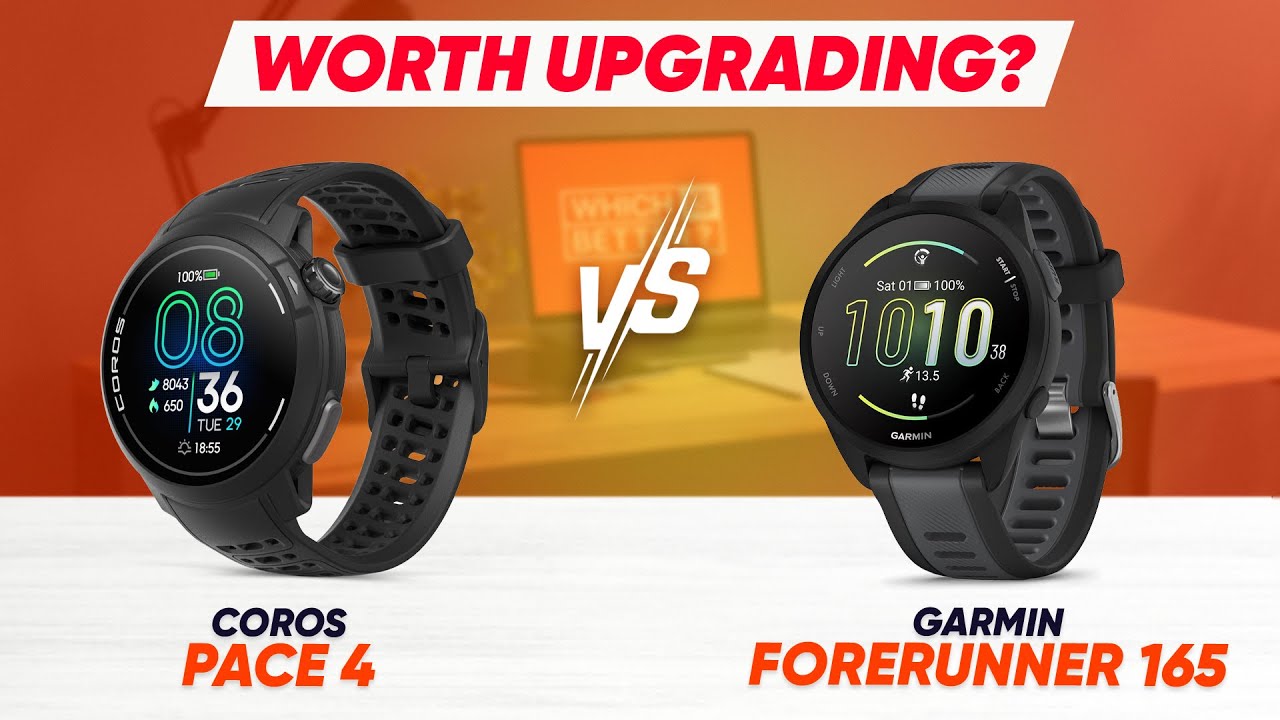 Coros Pace 4 против Garmin Forerunner 165 &mdash; лучшие бюджетные GPS-часы 2025 года?