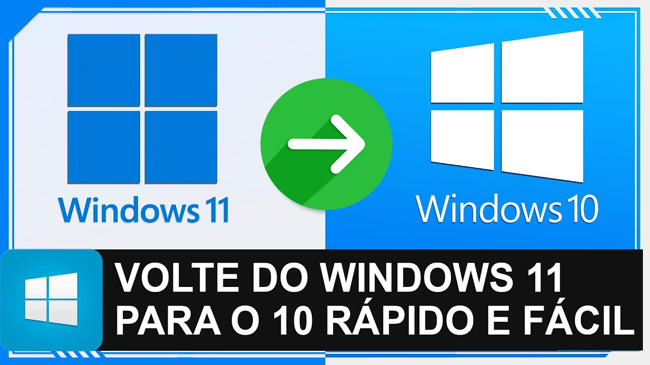 Como VOLTAR do Windows 11 para o WINDOWS 10 em qualquer PC ou Notebook (SEM PENDRIVE) 2025