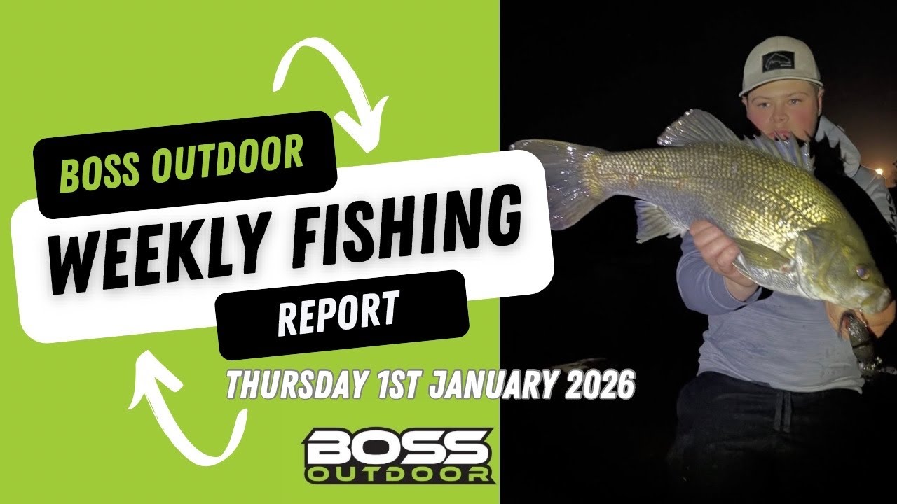 @bossoutdoor Weekly Fishing Report Thursday 1st January 2026