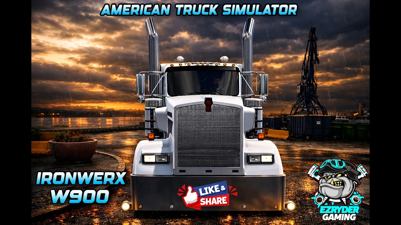 No Rush Just Trucking in American Truck Simulator
