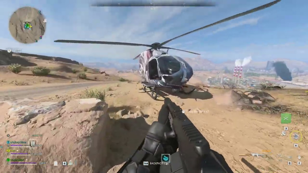 Call of Duty - DMZ Just Minding My Own Business In The Helicopter