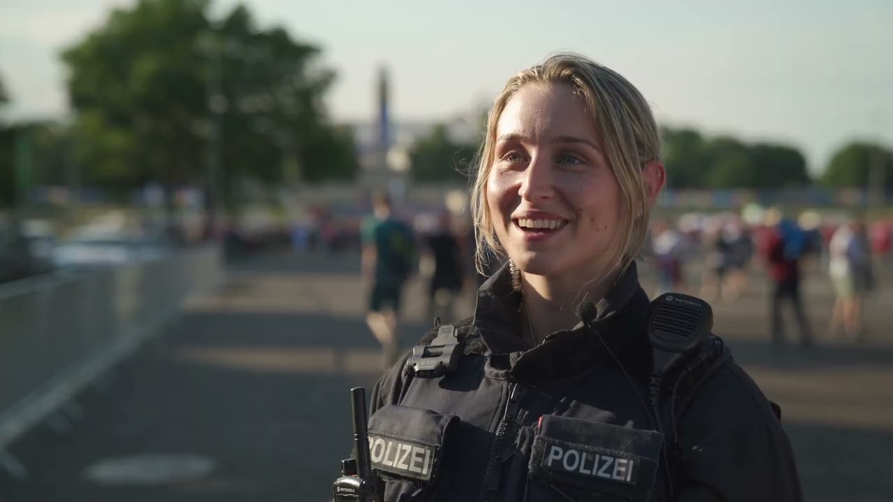Fußball EM #euro24 mit der Thüringer Polizei