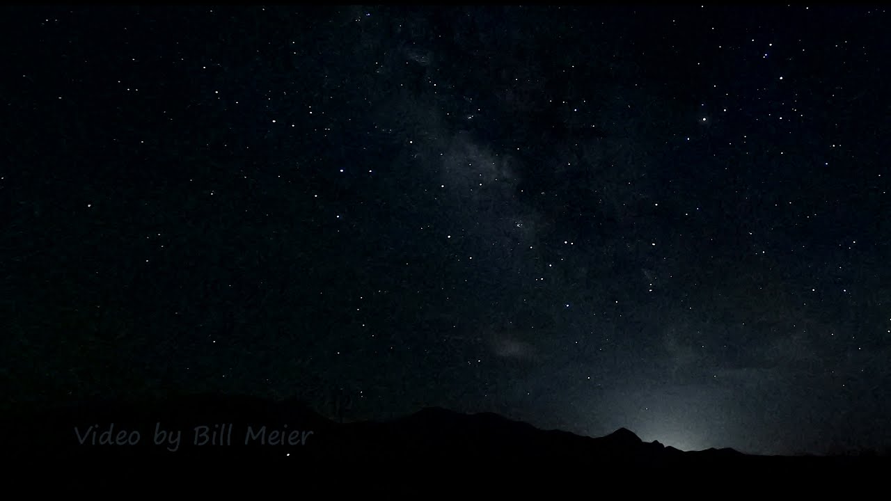 Night Lapse  - Milky Way Galactic Core on April 13, 2021