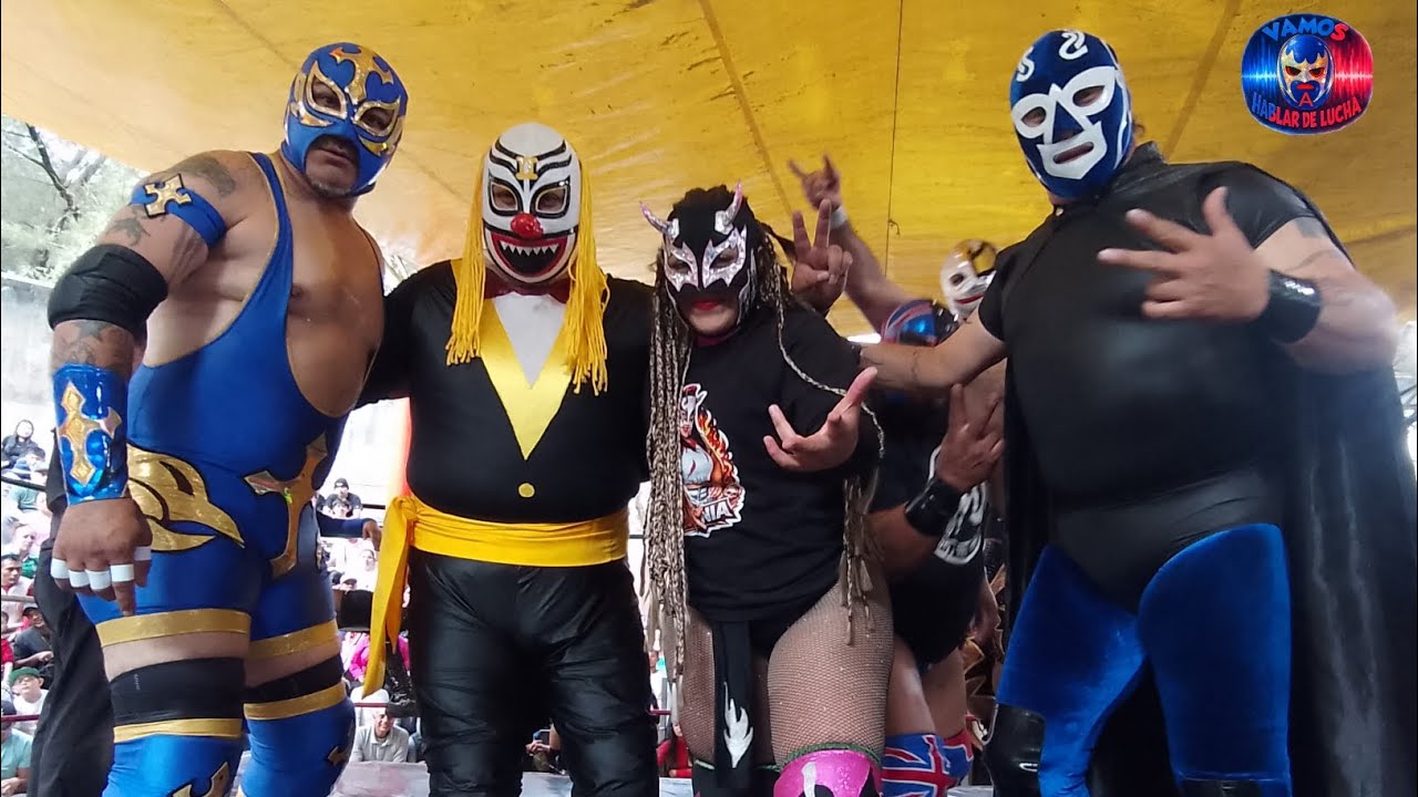 Hannya, Príncipe de Seda, Destroyer jr y Coco Amarillo ll vs Picudo Jr, Lady Insaciable, El Sureño..