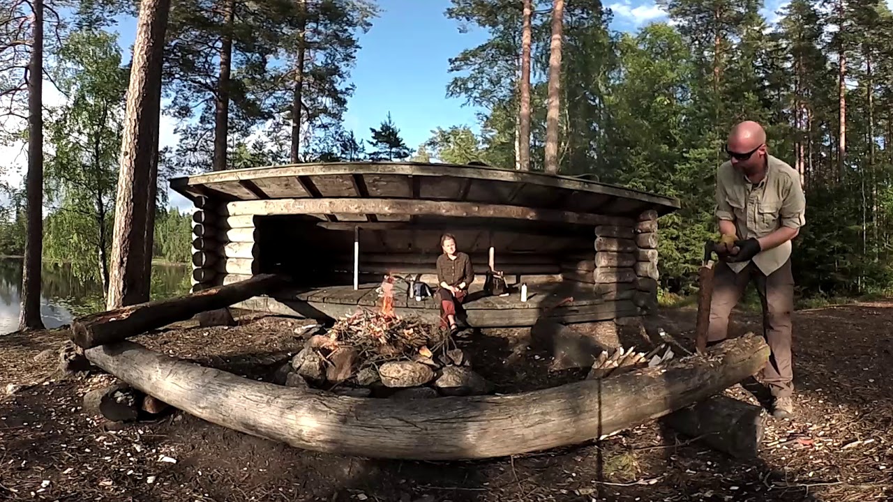 Lingonudden in 360 VR video - Hjo, Sweden