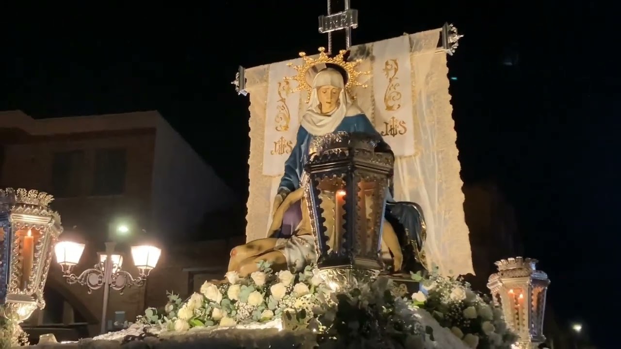 Virgen de las Angustias|Procesión Santo Entierro La Solana 2024
