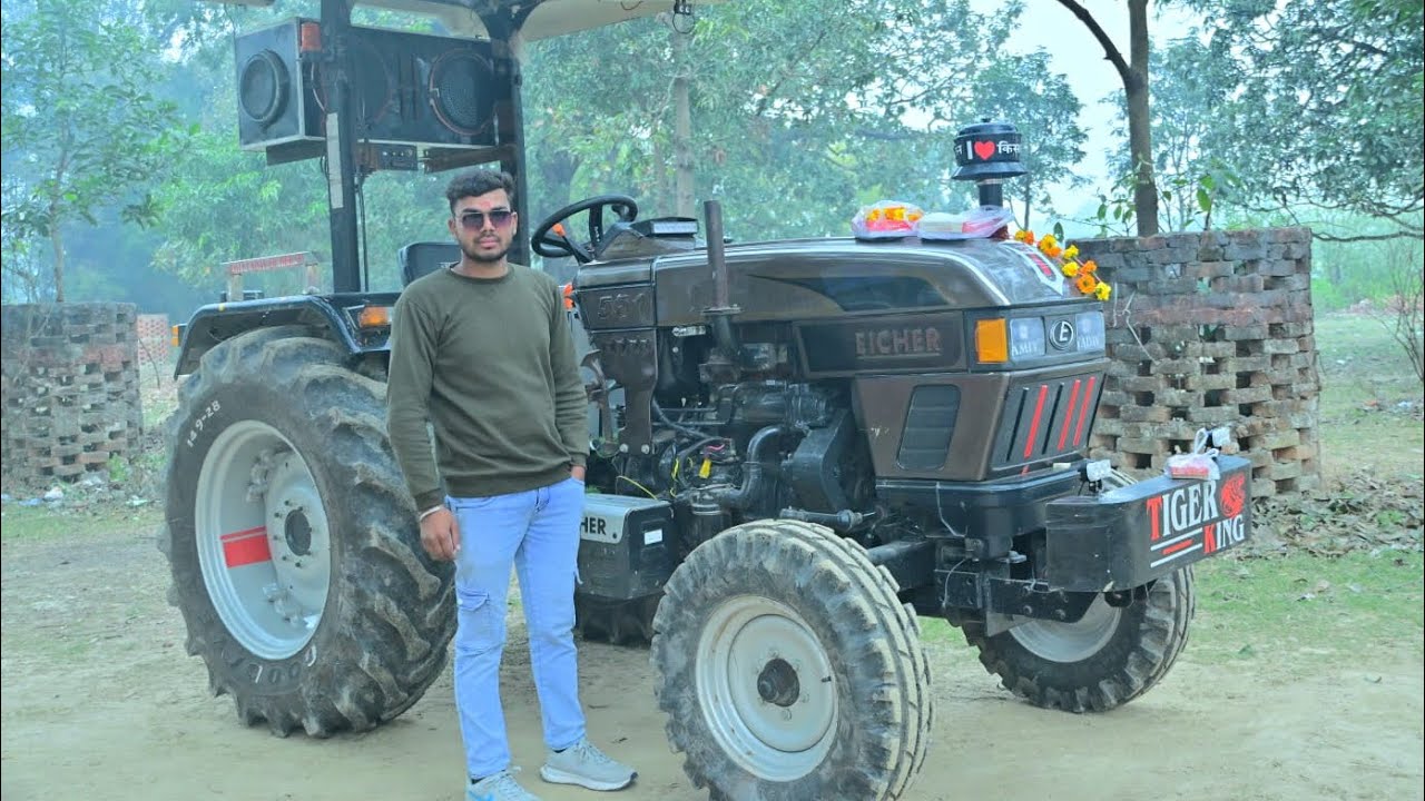 Swaraj 855 vs Arjun Mahindra 605 King🦁🤫￼#tiger #farming #Views#subscriber ￼