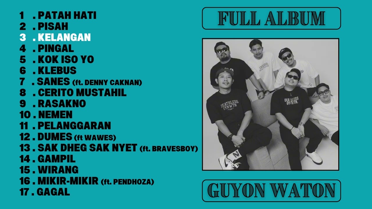 GUYON WATON FULL ALBUM TERBARU 2025 HIGH QUALITY AUDIO