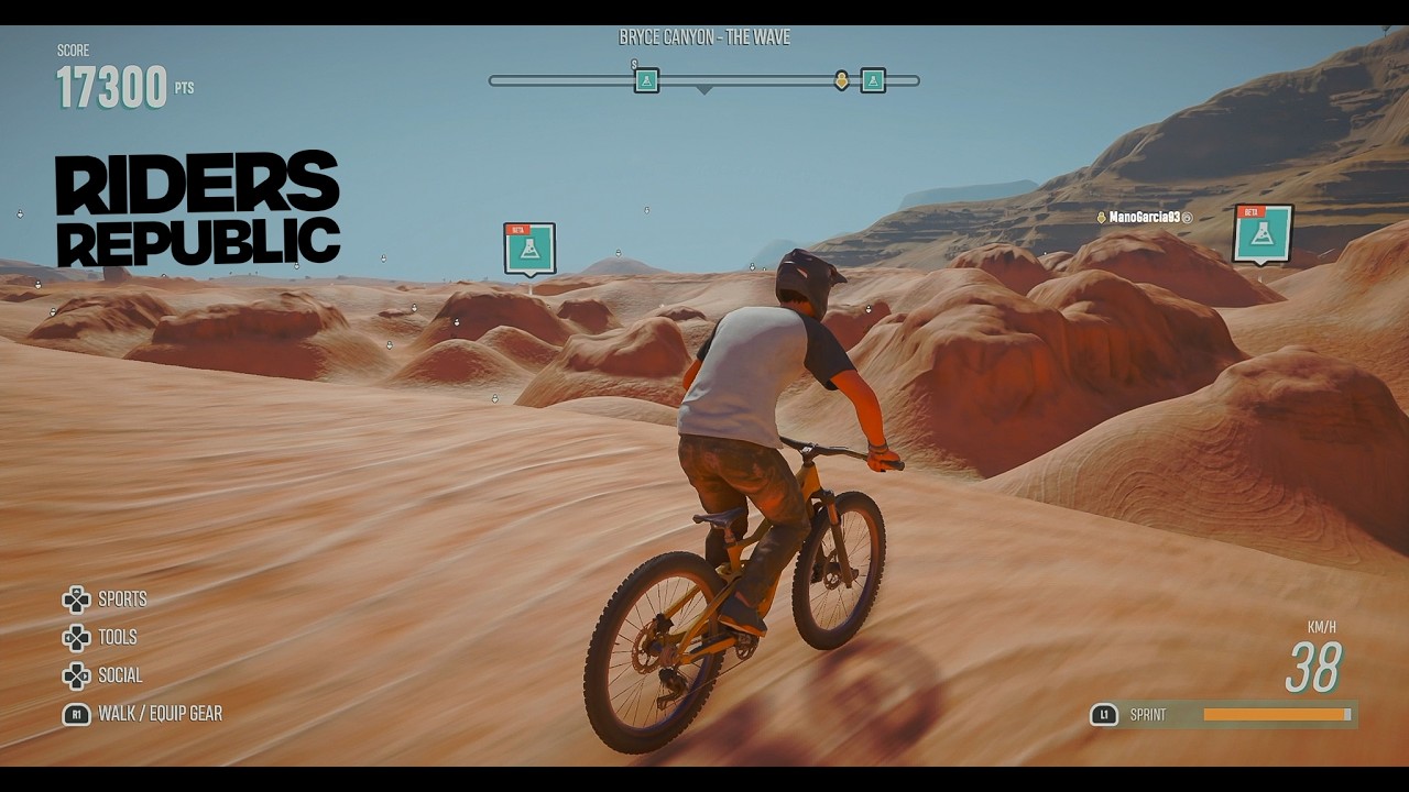 Riders Republic - Sepeda Gunung.