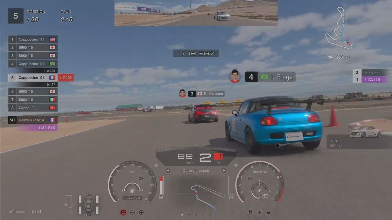 Gran Turismo 7 - Weekly challenge - octobre - semaine 4