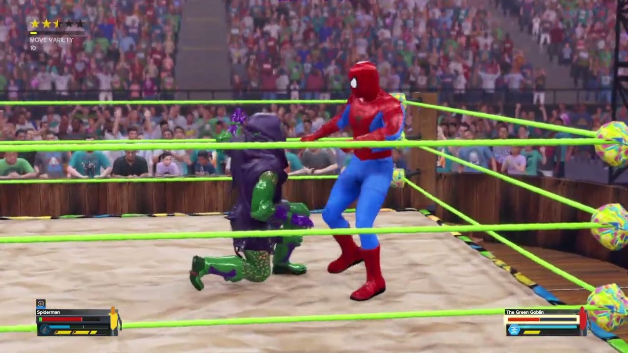 WWE 2K23 Spiderman vs Greengoblin part 2