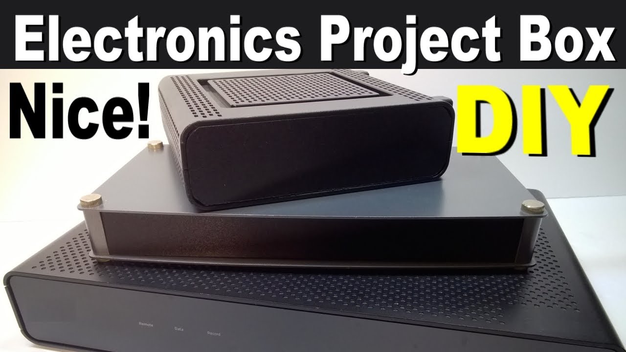 Better Electronics Project Boxes! Cheap and DIY environmentally friendly - Recycled