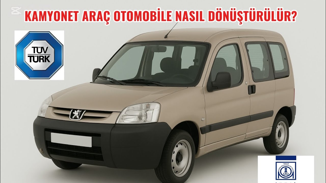 KAMYONET ARAÇ OTOMOBİLE NASIL DÖNÜŞTÜRÜLÜR? #tüvtürk #mmo #tse #ulaştırma 