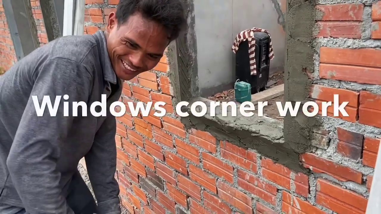 Windows corner work/កាងារចាប់ជ្រុងបង្អួច