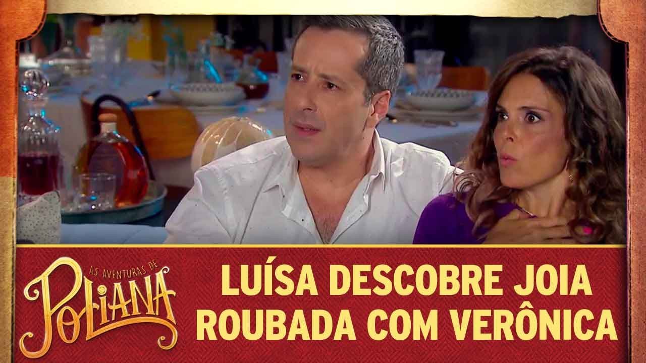 Luísa descobre joia roubada com Verônica | As Aventuras de Poliana