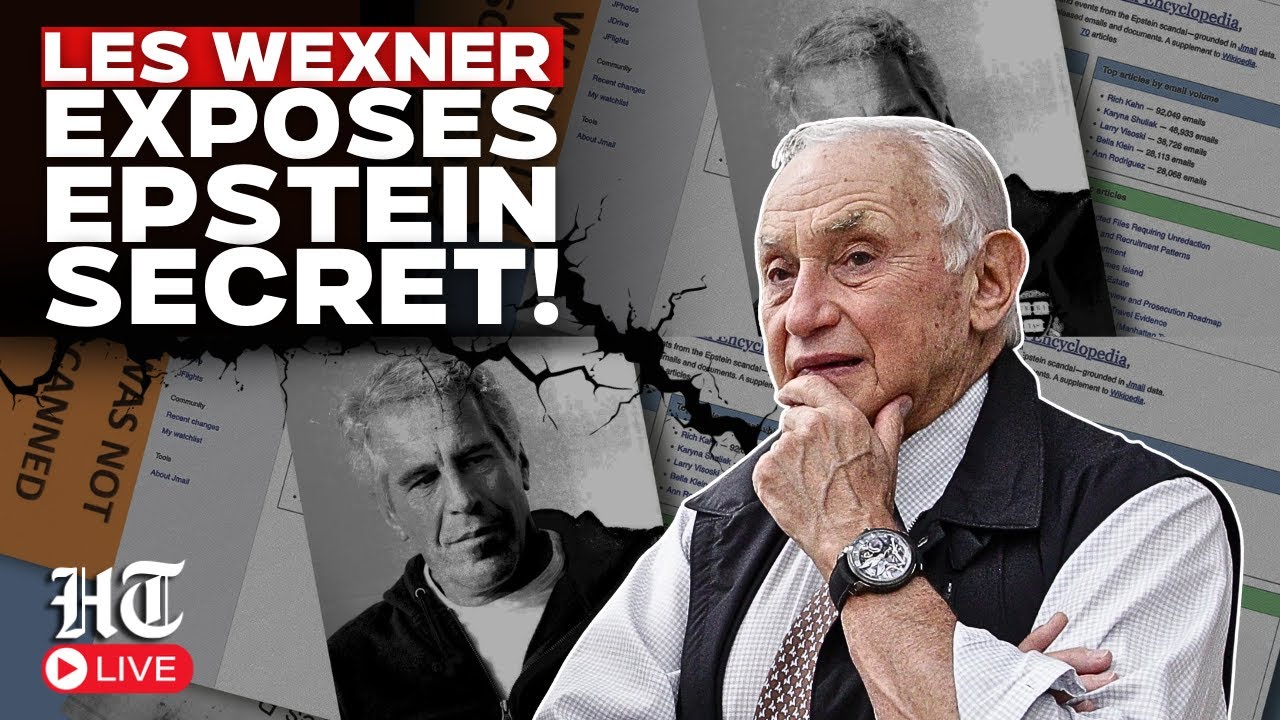 US News Live | Les Wexner says 'diabolical' Jeffrey Epstein 'duped' him, denies wrongdoing