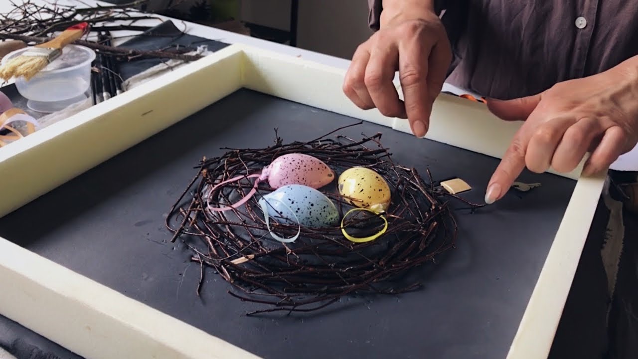 Botanical Casting Magic | Relaxing Nature-Inspired Art Process 🌿🪺🥚