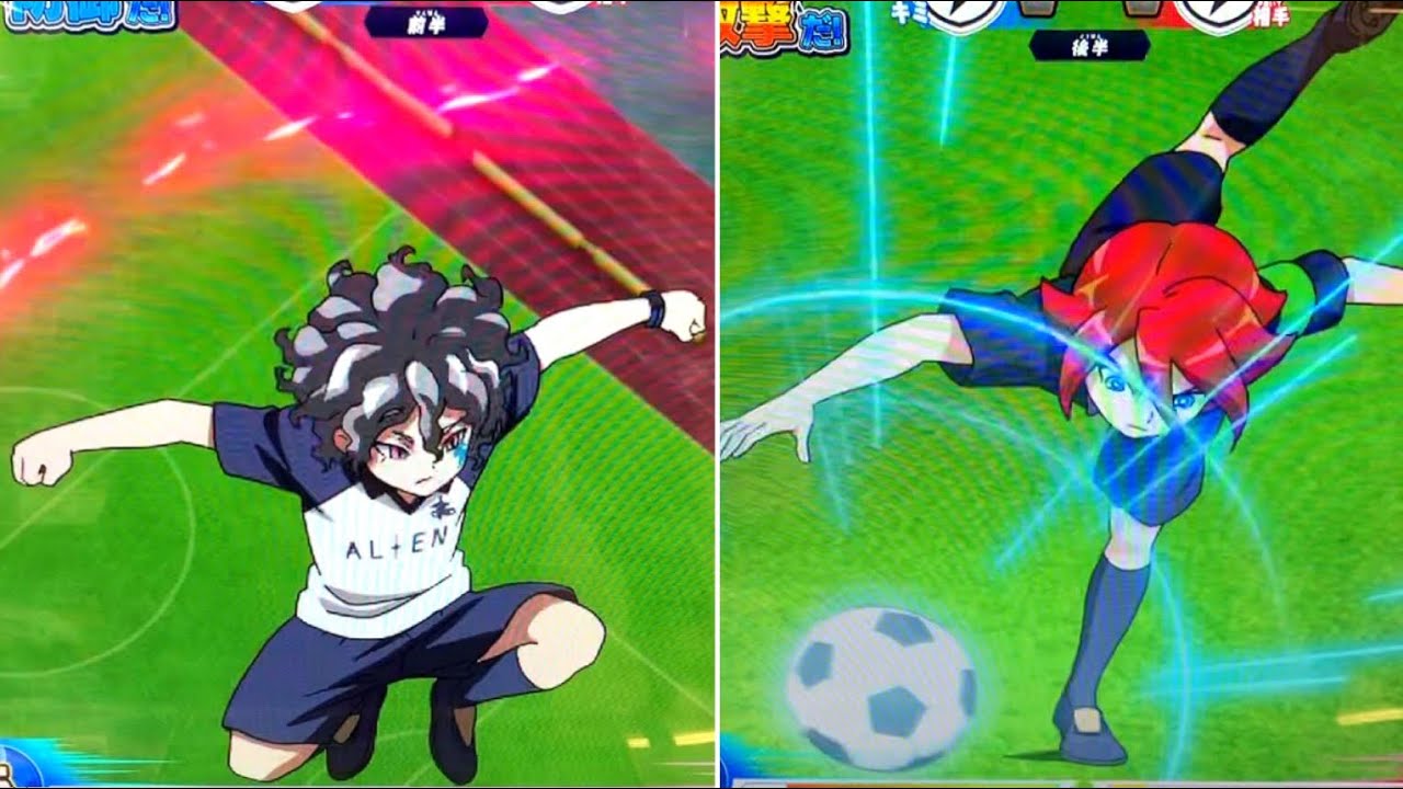 【流星ブレード×マジンザハンド vs ザエクスプロージョン×ワームホール】基山タツヤ・吉良ヒロト［イナズマイレブンAC ドリームバトル1弾◆INAZUMA ELEVEN］