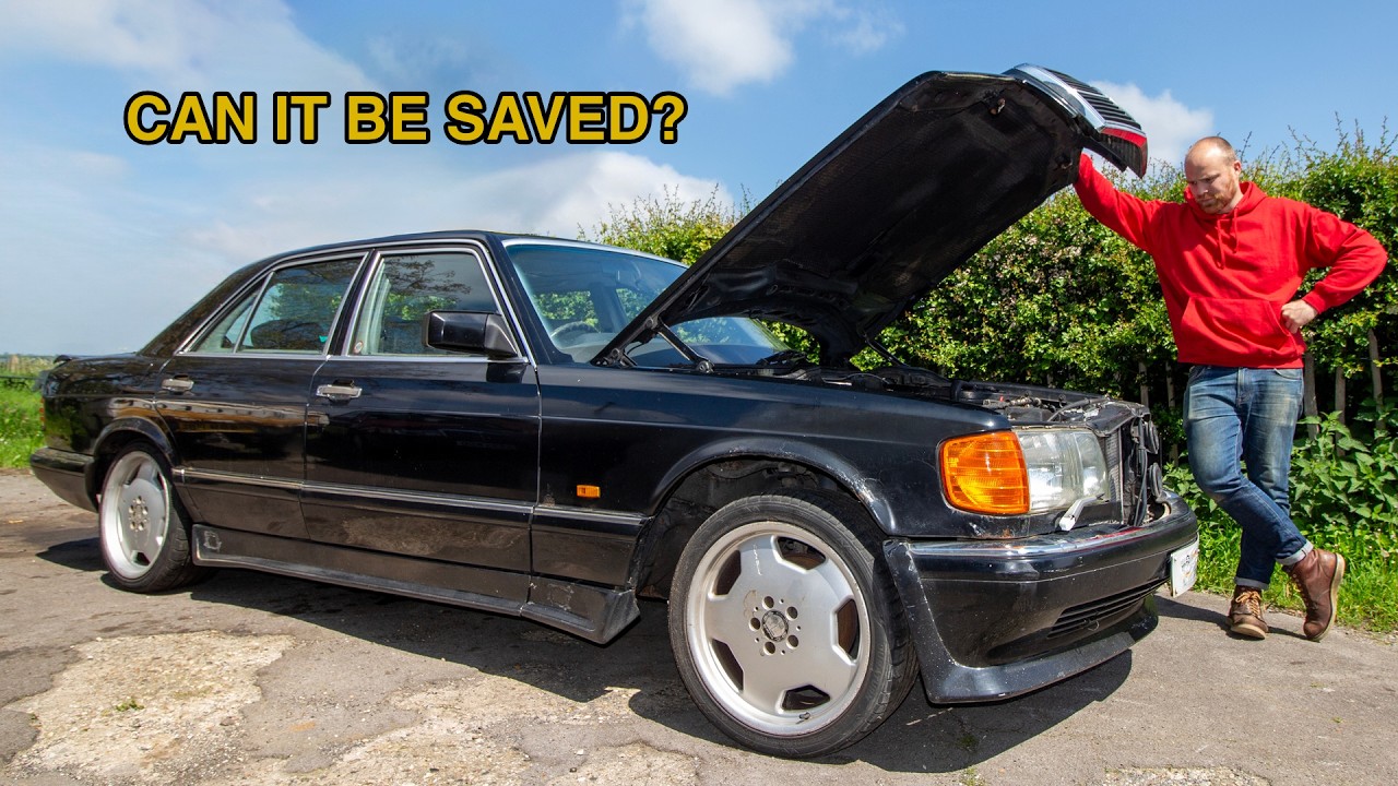 FORGOTTEN 1992 Mercedes S-Class. Will It Run And Drive?