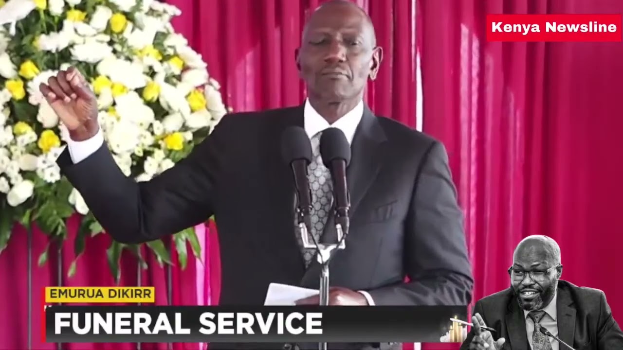 Ruto addresses Land grabbing in Narok,Mau evictions,Angata Barakoi,Cheluget farm  at MP Ngeno burial