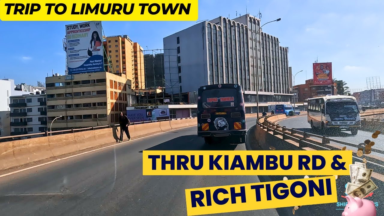 NAIROBI Drive to Limuru via Kiambu Rd & Wealthy Tigoni
