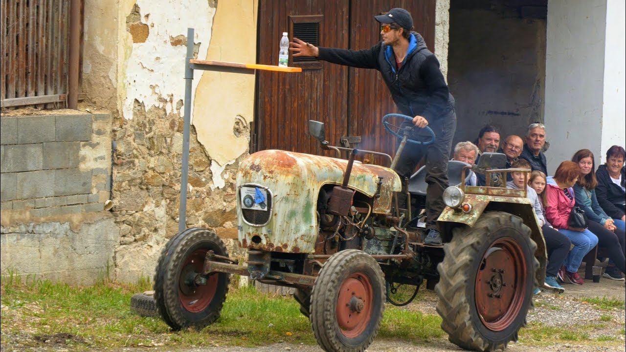 Tractor driving skills competition - Traktoriáda Přehořov 2025