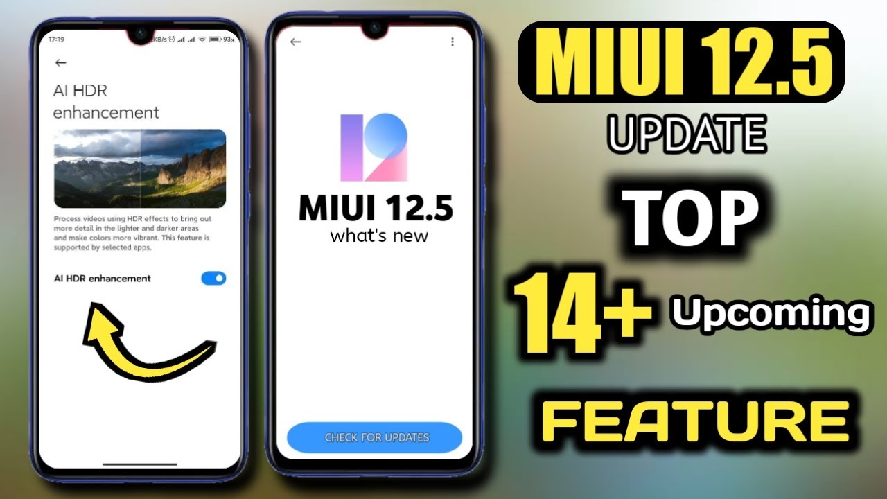 MIUI 12.5 Update Top 14+ Upcoming Feature | MIUI 12.5 Update Feature