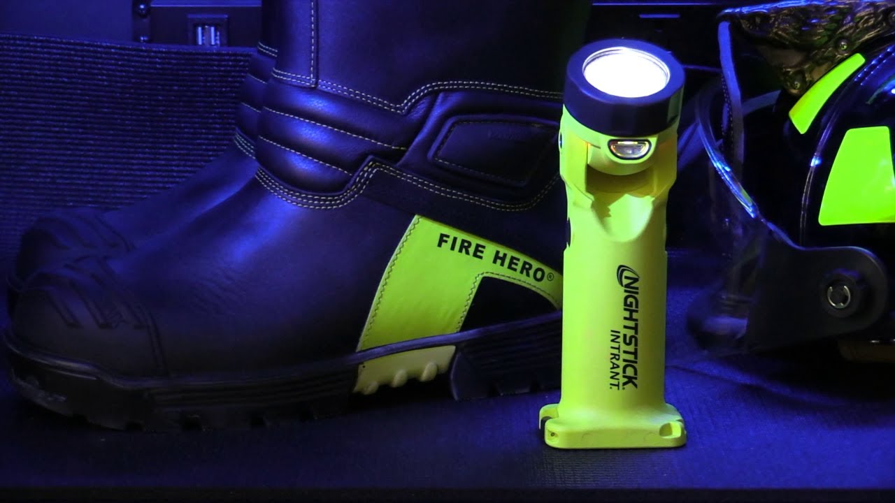 Nightstick Intrant&reg; - Rechargeable LED Firefighting Dual-Light&trade; Angle Light