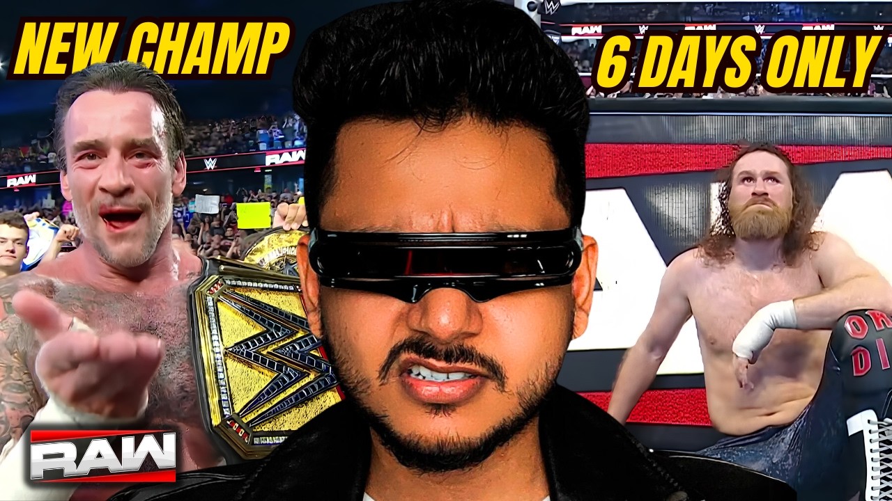 CM Punk New Champ | Sami Zayn Lost | WWE Raw | 7 July 2026 | Hindi Review