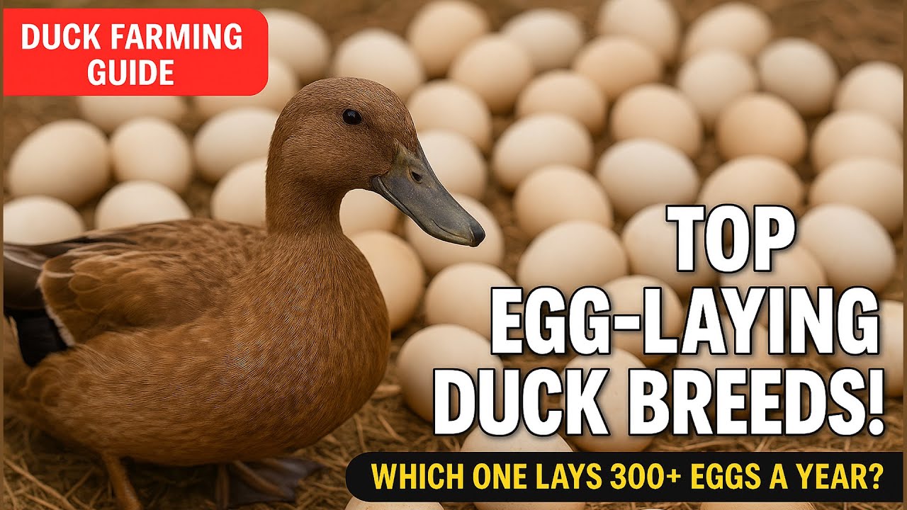 The BEST Duck Breeds for EGGS You Need to Know