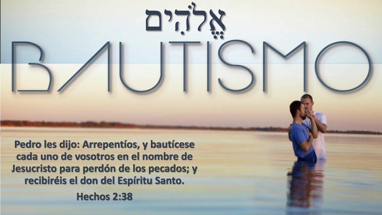 Bautismo Bíblico Juan el Bautista & Jesús