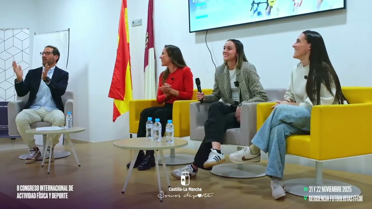 Mesa redonda con deportistas de élite