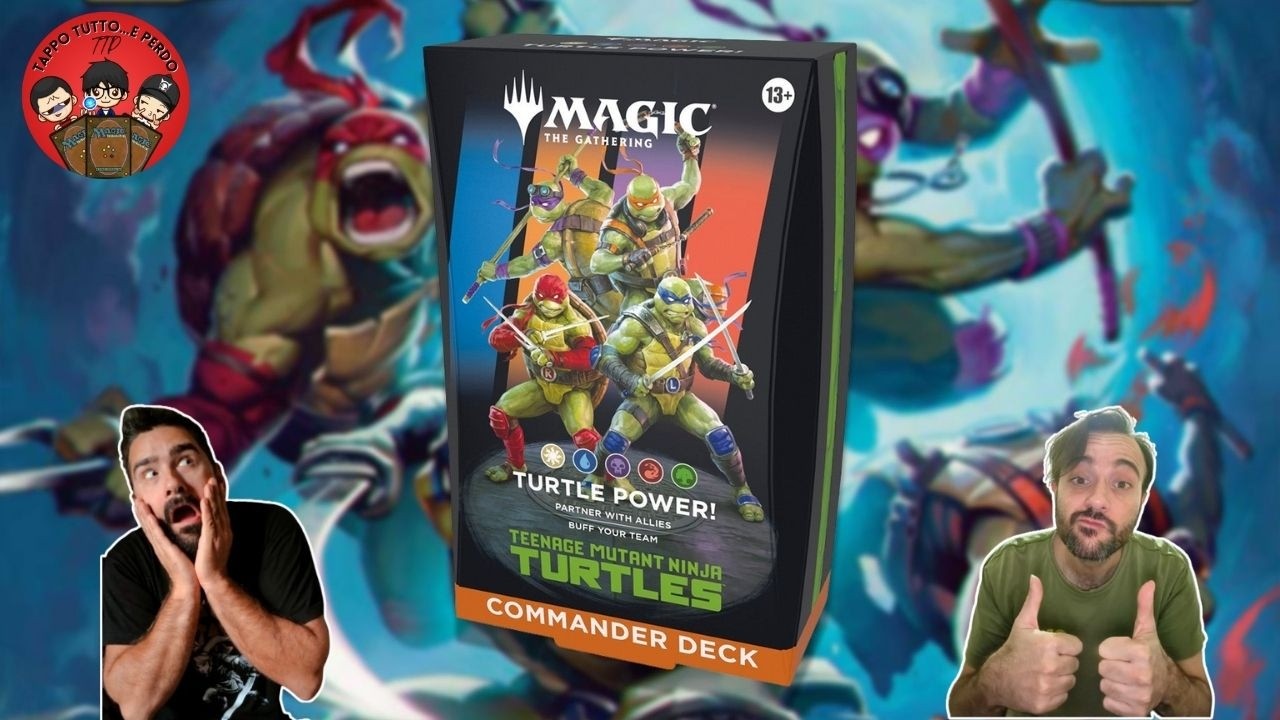 MTG COMMANDER SPOILER ➡️ Ninja Turtles: TURTLE POWER! 🍕