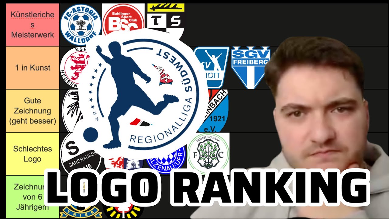 Ich RANKE die LOGOS der REGIONALLIGA Südwest 🧐‼️