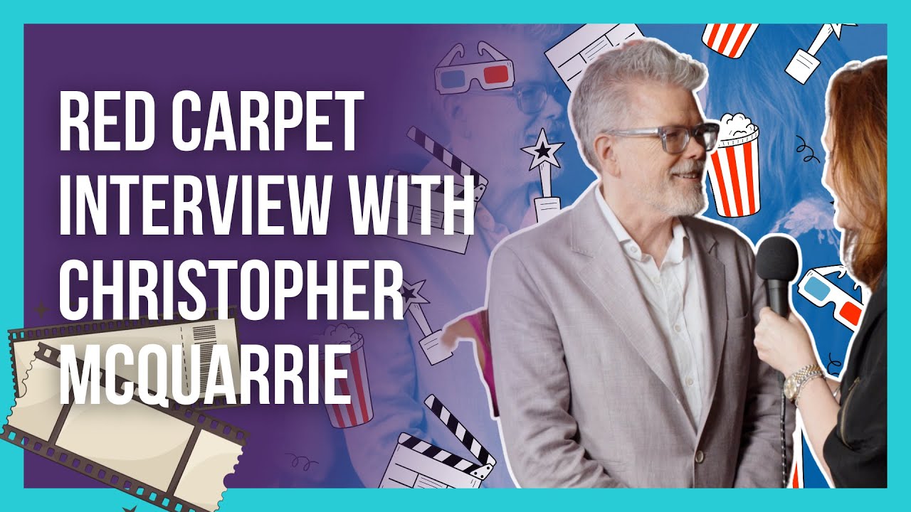 Red carpet interview with CHRISTOPHER McQUARRIE