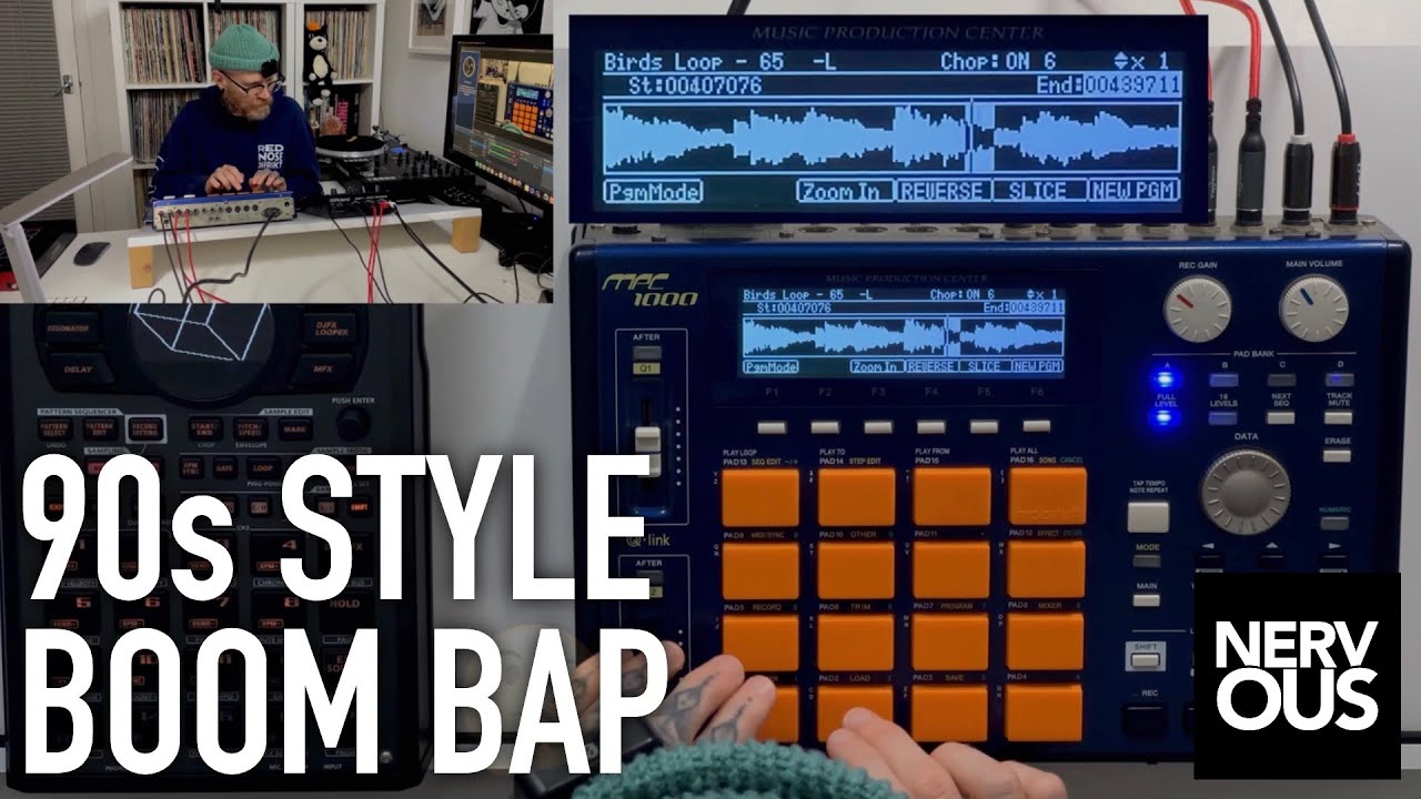 Making 90s Style Boom Bap Hip Hop - NervousCook$