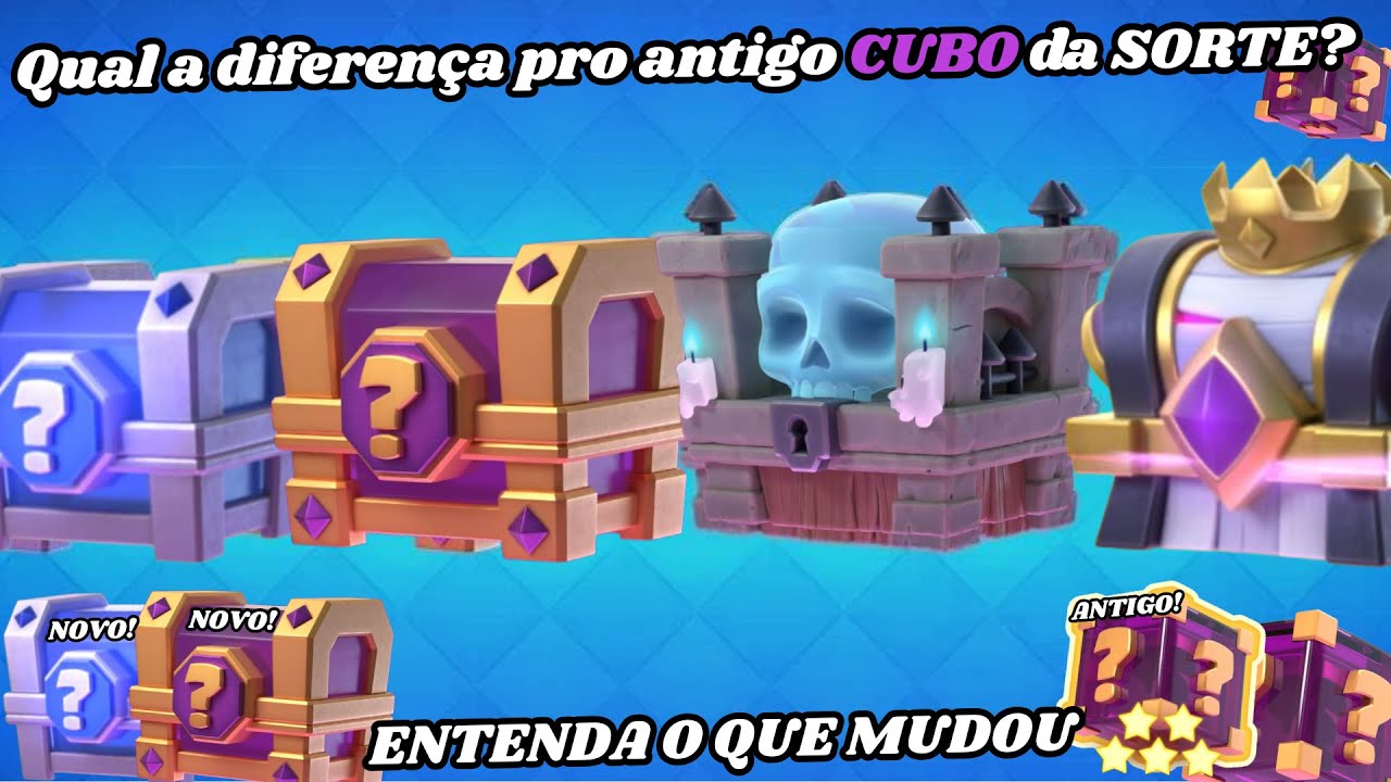 COMO FUNCIONA OS NOVOS BA&Uacute;S DA SORTE NO CLASH ROYALE?