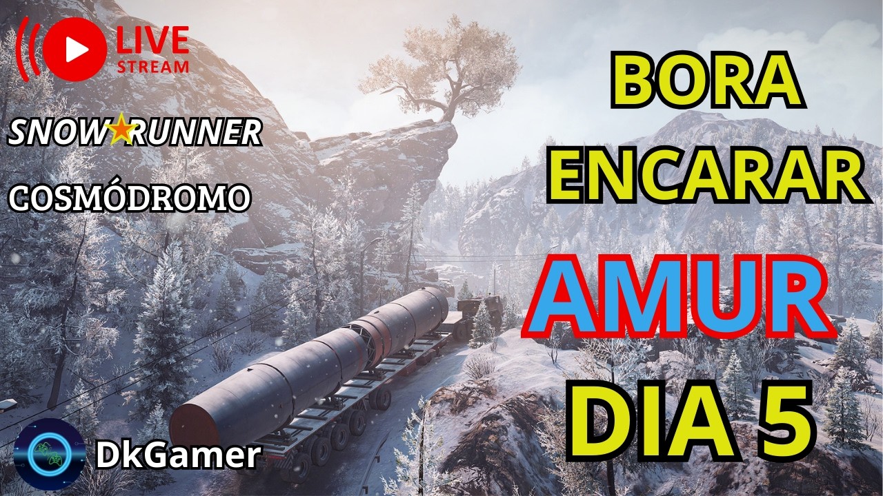SNOWRUNNER (MODO HARD) | CHEGOU A HORA DE AMUR| Dia 5
