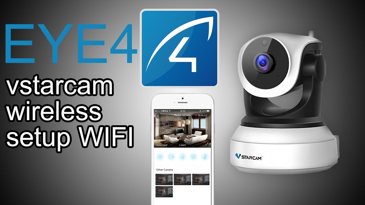 How to Setup Vstarcam Wireless IP Cameras (Easy Setup)