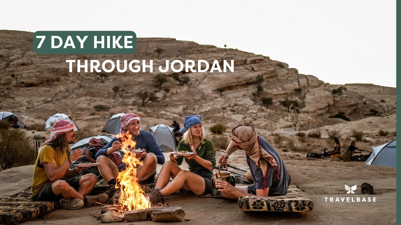 7 DAY HIKE THROUGH JORDAN WITH // THE JORDAN TRAIL //
