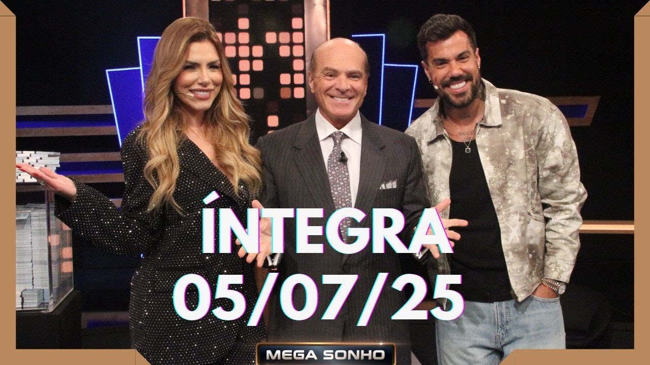 ERIKA SCHNEIDER E LIPE RIBEIRO NO 'MEGA SONHO' - 05/07/25 | COMPLETO