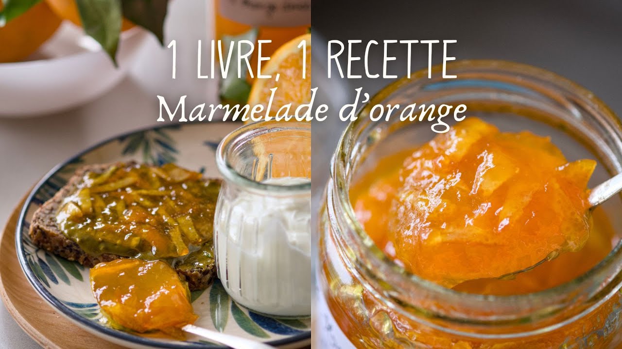 🍊 Marmelade d’orange Maison – Recette du Livre Fait Maison + Version Thermomix! 📖