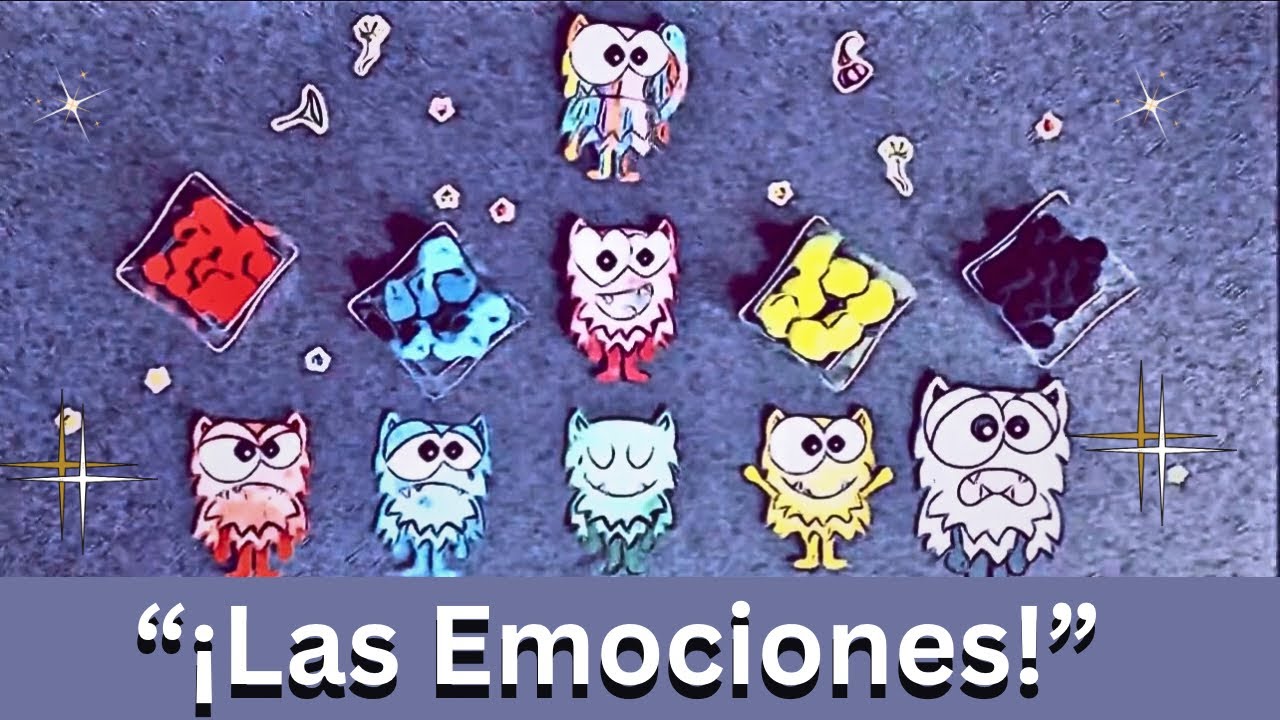 ¡Aprende las Emociones con el Monstruo de Colores! 🌈👾