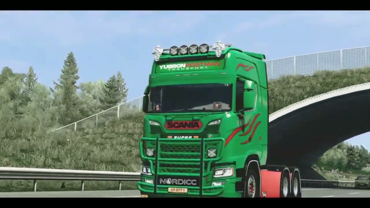 Euro Truck Simulator 2 Cinematic video
