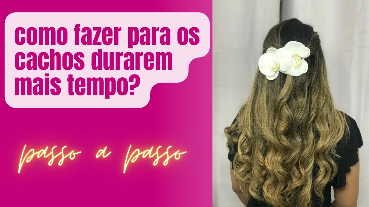 Como fazer para os cachos durarem mais tempo. Preparação correta.