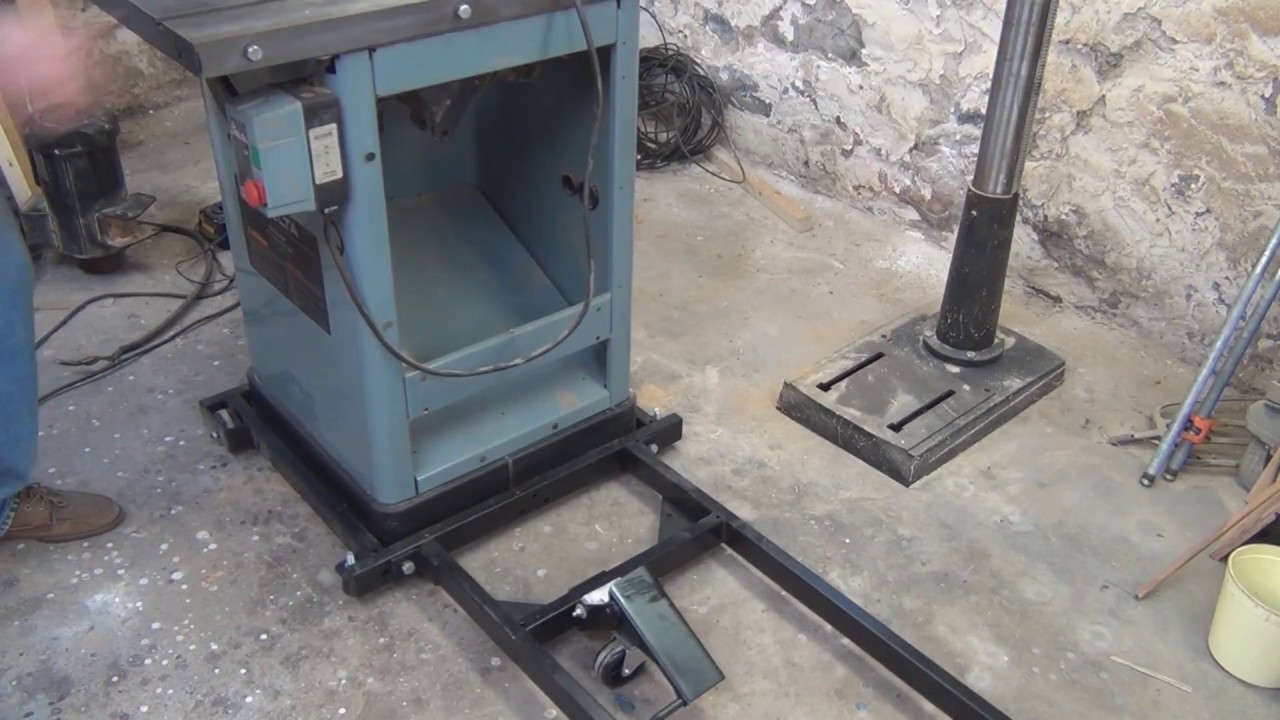 Delta Unisaw Mobile Base Unboxing and Assembly